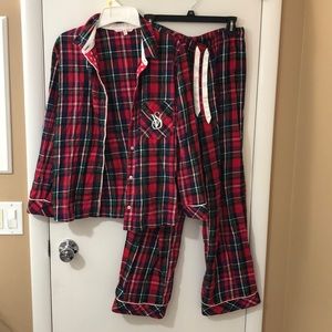 Victoria’s Secret plaid pajamas